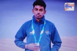 Speed Skating World Championship 2025 : स्पीड स्केटिंग वर्ल्ड चॅम्पियशिपमध्ये आनंदकुमार वेलकुमारने जिंकले भारताचे पहिले सुर्वणपदक