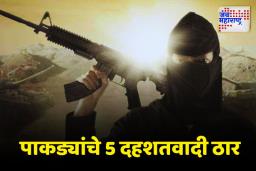 ऑपरेशन सिंदूरचं सर्वात मोठं यश; भारतीय हल्ल्यातील टॉप 5 दहशतवादी ठार