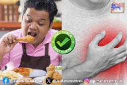 फॅक्ट चेक: मसालेदार चिकन-मटण खाल्ल्यावर हृदयविकाराचा झटका? तज्ज्ञांचे स्पष्टीकरण!
