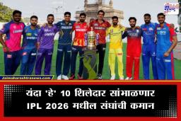 IPL 2026 Captains List: IPL साठी सर्व 10 संघांच्या कर्णधारांची नावे जाहीर; राजस्थानची धुरा ‘या’ युवा खेळाडूच्या खांद्यावर, पाहा संपूर्ण यादी