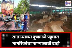 Satara Water Crisis: सातारा जिल्ह्यात पाण्यासाठी वणवण; 35 गावं, 186 वाड्यांना झळ, जनावरांच्या चारा-पाण्याचा प्रश्नही ऐरणीवर