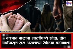 Crime News : अवघ्या 20 दिवसांच्या चिमुकल्याचा लाखोंमध्ये सौदा; पती-सुनेचा धक्कादायक कट उघडकीस
