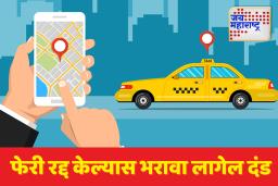 App-Based Taxi Service: अ‍ॅप-आधारित टॅक्सी सेवांसाठी नवे नियम लागू; फेरी रद्द करणाऱ्यांना दंड भरावा लागणार