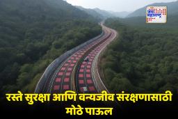 Driving by Road Through Forest : मध्य प्रदेशातील व्याघ्र प्रकल्पातून भारताचा पहिला ‘लाल रस्ता’; घ्या पर्यटनाचा नवा अनुभव
