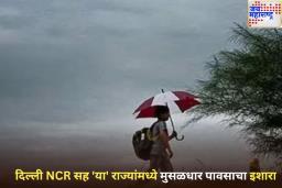 जोरदार वारे, विजाच्या कडकडासह कोसळणार पाऊस; दिल्ली NCR सह ‘या’ राज्यांमध्ये मुसळधार पावसाचा इशारा