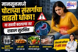 Monsoon Health Tips: मान्सूनमध्ये पोटाच्या संसर्गाचा वाढता धोका; डॉक्टरांनी सांगितलेल्या ‘या’ सवयी आजच बदला, जाणून घ्या