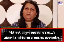 Anjali Damania:’सगळेच नेते भ्रष्ट, आता जनतेनेच मालक व्हावं…’; करचोरी आणि खड्ड्यांच्या मुद्द्यावरून अंजली दमानियांचा सरकारवर निशाणा