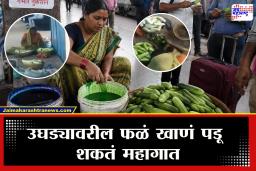 Viral Video : तुम्ही खात असलेली काकडी रासायनिक रंगातली! कलिंगड प्रकरणानंतर धक्कादायक एक व्हिडीओ समोर