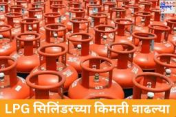 LPG Gas Cylinder Price Hike: एलपीजी सिलिंडरच्या किमती वाढल्या; किती रुपयांनी वाढली किंमत? जाणून घ्या