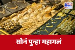 Gold Rate Today : दिवाळीच्या पहिल्या दिवशीच सोनं इतकं महागलं, जाणून घ्या तुमच्या शहरातील दर