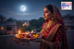Karwa Chauth 2025 : कधी आहे करवा चौथचा चंद्रोदयाचा शुभ मुहूर्त? जाणून घ्या व्रत, पूजा विधी आणि पौराणिक कथा