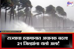 Maharashtra Weather Alert: पुढील 48 तास धोक्याचे! महाराष्ट्रात वादळी वाऱ्यासह पाऊस, 21 जिल्ह्यांना यलो अलर्ट