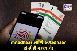 mAadhaar आणि e-Aadhaar ॲपमध्ये काय फरक आहे? UIDAI च्या दोन ॲप्सची सोप्या भाषेत माहिती!