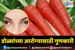 डोळ्यांच्या आरोग्यासाठी गाजराचा फायदा तुम्हाला माहितीय का?