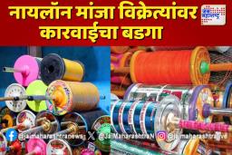नायलॉन मांजा विक्रेत्यांवर कारवाईचा बडगा