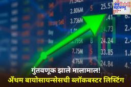 अँथम बायोसायन्सेसची ब्लॉकबस्टर लिस्टिंग! पहिल्याच दिवशी 27 टक्के नफा