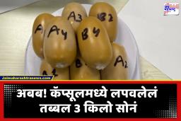 Mumbai Crime News : मुंबई विमानतळावरून 4.8 कोटी रुपये किमतीचे सोने जप्त; DRI ची कारवाई, एक जण ताब्यात