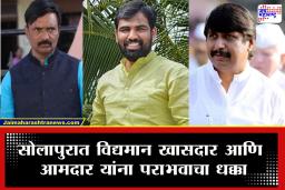 Solapur ZP election result 2026 : भाजपच्या सातपुतेंनी गुलाल उधळत साधला विजय; सोलापुरात विद्यमान खासदार-आमदारांना पराभवाचा धक्का