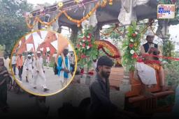 संत मुक्ताबाईंची पायी दिंडी पालखी मराठवाड्यात दाखल