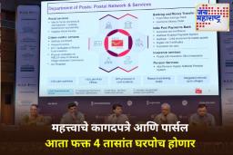 Post Office Fast Delivery Service: आता तुमचं पार्सल फक्त 4 तासांत पोहोचणार; पोस्ट ऑफिसने सुरू केली नवीन जलद वितरण सेवा