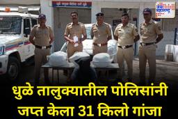31 किलो गांजा जप्त; मुंबई – आग्रा महामार्गावर तस्करी रॅकेटचा पर्दाफाश