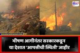 State Of Catastrophe In Chile : चिली देशात भीषण आग; 18 जणांचा मृत्यू तर 50 हजारांहून अधिक नागरिकांचं स्थलांतर