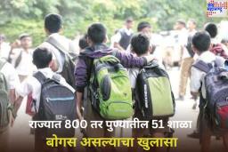 धक्कादायक! राज्यात 800 तर पुण्यातील 51 शाळा बोगस असल्याचा खुलासा