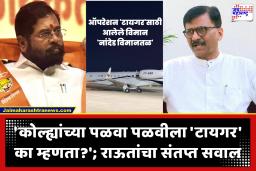 Sanjay Raut on Operation Tiger : ‘रिक्षात फिरण्याची औकात नव्हती, त्यांची विमानात फिरण्याएवढी हिंमत ठाकरेंच्या नावामुळे आलीय’; संजय राऊतांचा घणाघात