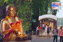 Meenatai Thackeray : स्वर्गीय मीनाताई ठाकरे यांच्या पुतळ्याची विटंबना; शिवसेना ठाकरे गट आक्रमक
