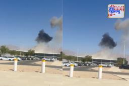 Houthi Attack on Israel Airport :  टोकाचा संघर्ष !  इस्राइलच्या विमानतळावर हल्ला, भयंकर व्हिडीओ समोर