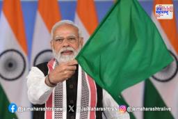 पंतप्रधानांच्या हस्ते पुणे भूमिगत मेट्रोला हिरवा झेंडा
