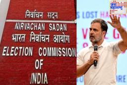 ‘कागदपत्रे सादर करा किंवा माफी मागा’; डबल व्होटिंग आरोपानंतर राहुल गांधींना निवडणूक आयोगाची नोटीस