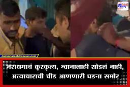 Dog Abuse Case: विकृतीचा कळस! मुक्या श्वानावर अत्याचार, नराधमाचा संतापजनक प्रकार उघड; गुन्हा दाखल