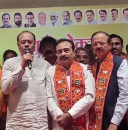 काँग्रेसचे माजी जिल्हाध्यक्ष भाजपात 