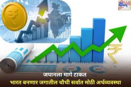 जपानला मागे टाकत भारत बनणार जगातील चौथी सर्वात मोठी अर्थव्यवस्था; IMF अहवालात खुलासा
