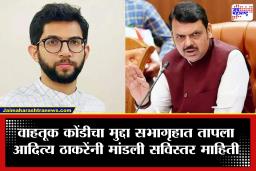 Aaditya Thackeray : ‘त्या’ अपघातानंतरच्या 38 तास वाहतूक कोंडीवरून सभागृहात जोरदार चर्चा; आदित्य ठाकरेंनी सरकारला धरलं धारेवर
