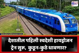 Hydrogen Train Launch: देशाला मिळाली पहिली स्वदेशी हायड्रोजन ट्रेन; काय आहेत खास वैशिष्ट्ये ? वाचा सविस्तर
