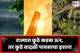 Maharashtra Weather Alert : राज्यात वातावरणाचं बदलतं रुप! कोकणात पावसाची रिमझिम, तर विदर्भात उष्णतेचा उच्चांक; हवामान विभागाचा या जिल्ह्यांना अलर्ट