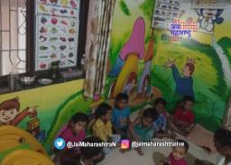 पाळणाघर सुरू करण्यासाठी मनसेचे आंदोलन