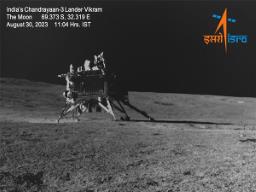 विक्रम लँडरचे चंद्रावर दुसऱ्यांदा सॉफ्ट लँडिंग