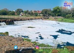 इंद्रायणी नदी प्रदूषणाच्या विळख्यात
