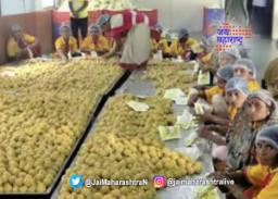 विठ्ठलाच्या प्रसादाचा लाडू निकृष्ट दर्जाचा