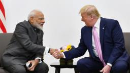 ट्रम्प-मोदी यांच्यात फोनवरून चर्चा