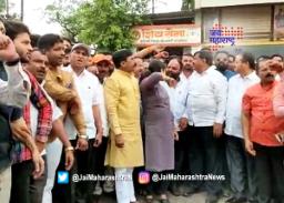 नाशकात शिवसैनिकांची निदर्शने