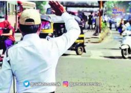 उमेदवारांच्या शक्ती प्रदर्शनामुळे वाहतुकीत बदल