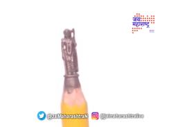 पेन्सिलच्या टोकावर साकारली रामाची मूर्ती