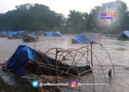 वाईतील धोम कालव्याला भगदाड