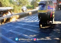 गतिरोधकांचा वाहनांना फटका