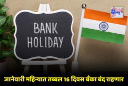 Bank Holiday In January 2026 : बँकेची कामे लवकर उरकून घ्या ! जानेवारी महिन्यात मुंबईसह राज्यात ‘या’ दिवशी बँका बंद; पाहा संपूर्ण यादी