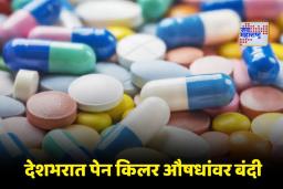 Nimesulide Ban: केंद्र सरकारचा मोठा निर्णय! वेदनाशामक ‘निमेसुलाइड’वर ‘या’ कारणामुळे देशभरात बंदी
